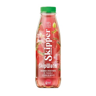 SkipWater Skipper Fragola e Fiori d'Ibisco PET ml.500x12