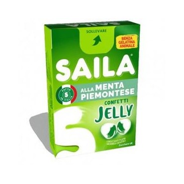 Saila Jelly Confetti Alla Menta Piemontese Confezione da 16 Astucci da 40 grammi