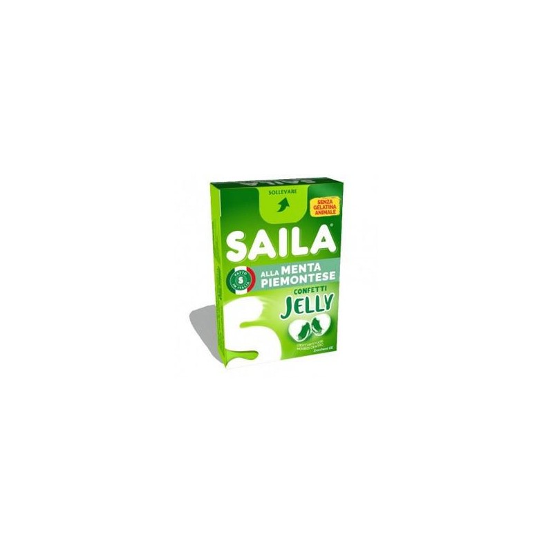 Saila Jelly Confetti Alla Menta Piemontese Confezione da 16 Astucci da 40 grammi