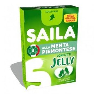 Saila Jelly Confetti Alla Menta Piemontese Confezione da 16 Astucci da 40 grammi