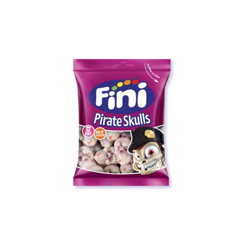Teschio Pirata Lucido Ripieno gr.90 Fini