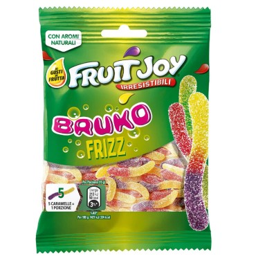 Fruit Joy Sour Worm Bustina gr.80x28 Nestlè