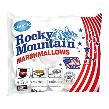 Rocky Mountain Marshmallows Classici Senza Glutine Busta da 150 grammi