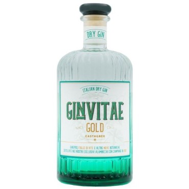 Dry Gin Vitae Gold cl 70 Vol 43% Castagner