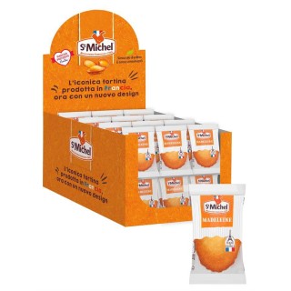 Display Madeleines St. Michel 25 Monoporzioni da 25 grammi