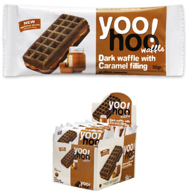 Yoohoo! Waffle Caramello Salato  gr.50 x12 pezzi Zaniboni