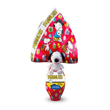 Uovo di Pasqua al Latte Snoopy Peanuts con Peluche gr.300 Walcor