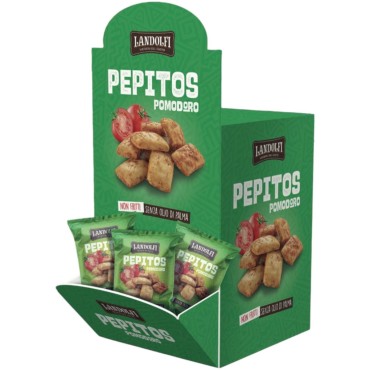 Espositore Pepitos Pomodoro Landolfi 30 pezzi da 25 g