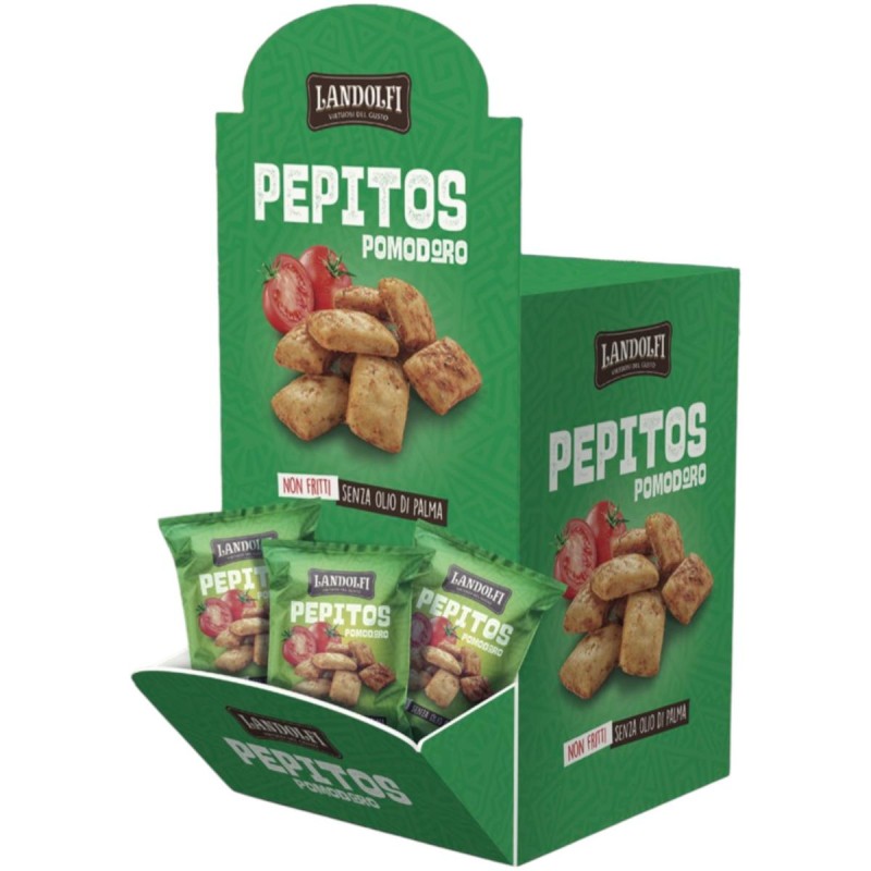 Espositore Pepitos Pomodoro Landolfi 30 pezzi da 25 g
