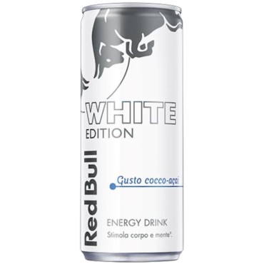 Red Bull Energy Drink White Edition Cocco A¬çai 24 Lattine da 250 ml