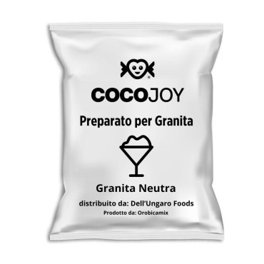 Granita Neutra gr.620 x 4 Litri Cocojoy