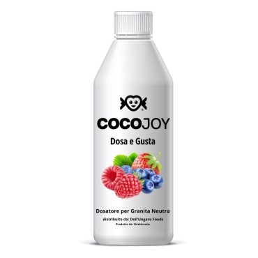 Dosa & Gusta Frutti di Bosco per Granita Neutra gr.1000 Cocojoy