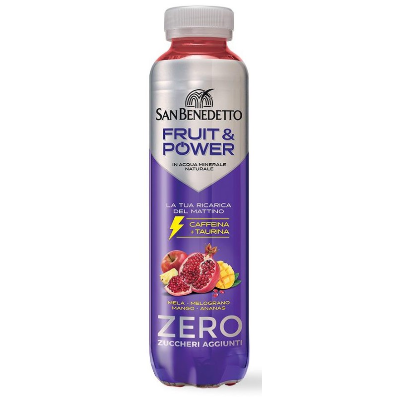 Fruit e Power Senza Zuccheri San Benedetto 0,4Lx12