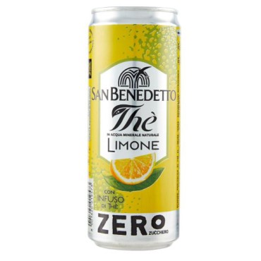 ThÃ¨ Limone Zero Lattina 0,33Lx24 San Benedetto