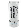 Monster Energy Drink Ultra White Zero Zuccheri da ml.500 in 24 lattine