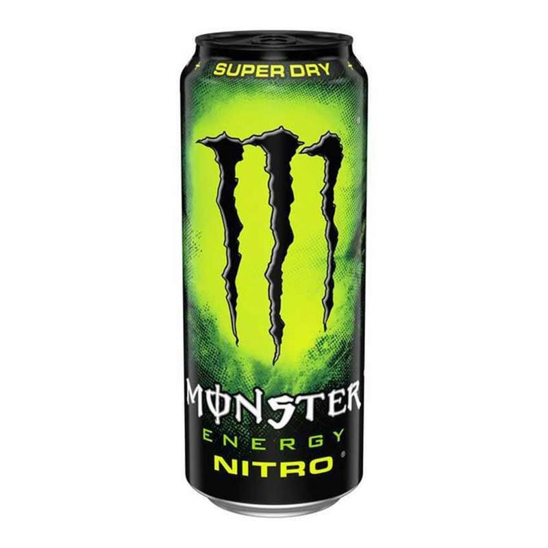 Monster Energy Drink Nitro Super Dry da ml.500 in 24 lattine Monster Energy Drink Nitro Super Dry da ml.500 in 24 lattine