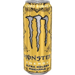 Monster Energy Drink Ultra Gold Pineapple Zero Zuccheri da ml.500 in 24 lattine