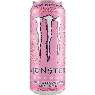 Monster Energy Ultra Rio Strawberry Dreams Senza Zuccheri da ml.500 in 24 lattine