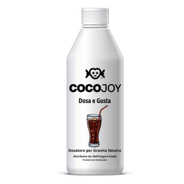 Dosa & Gusta Cola Preparato per Granita Neutra gr.1000 Cocojoy