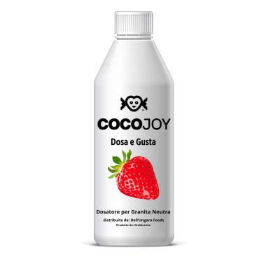 Dosa & Gusta Fragola Preparato per Granita Neutra gr.1000 Cocojoy