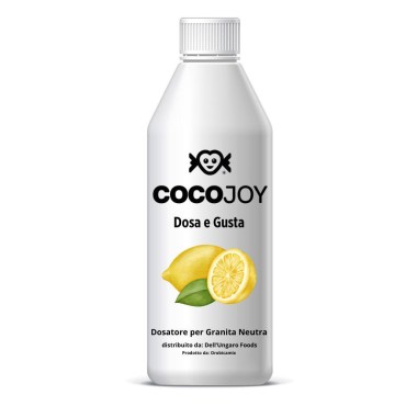 Dosa & Gusta Limone Preparato per Granita Neutra gr.1000 Cocojoy