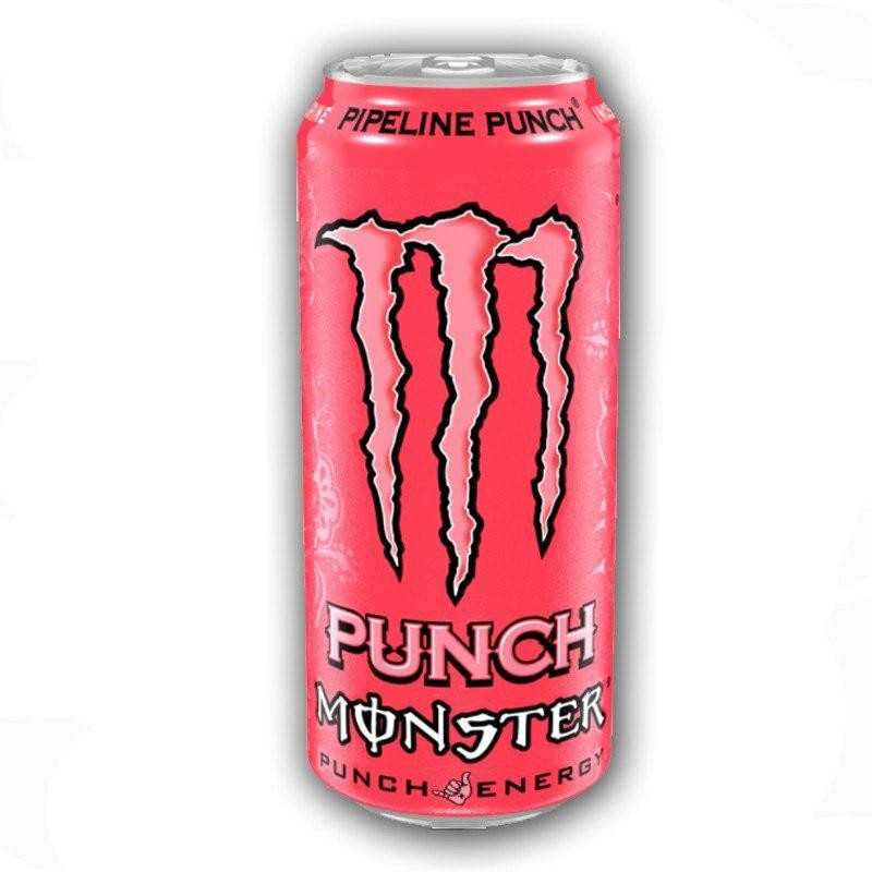 Monster Energy Drink Juiced Pipeline Punch da ml.500 in 24 lattine Monster Energy Drink Juiced Pipeline Punch da ml.500 in 24 lattine