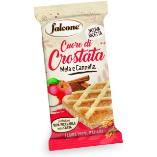 Cuor di Crostata Mela e Cannella gr.60x13 Falcone