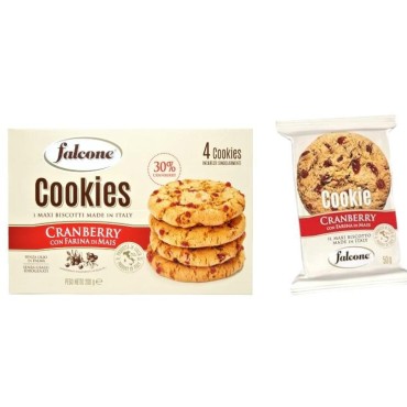 MPK Cookies Farina di Mais e Cranberry gr.200 Falcone