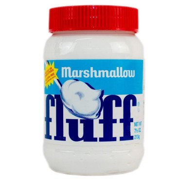 Fluff Marshmallow Crema Spalmabile al Gusto Vaniglia Barattolo da 213 grammi