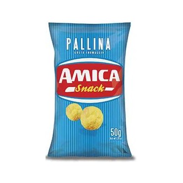 Snack Pallina Formaggio gr.50 Amica Chips