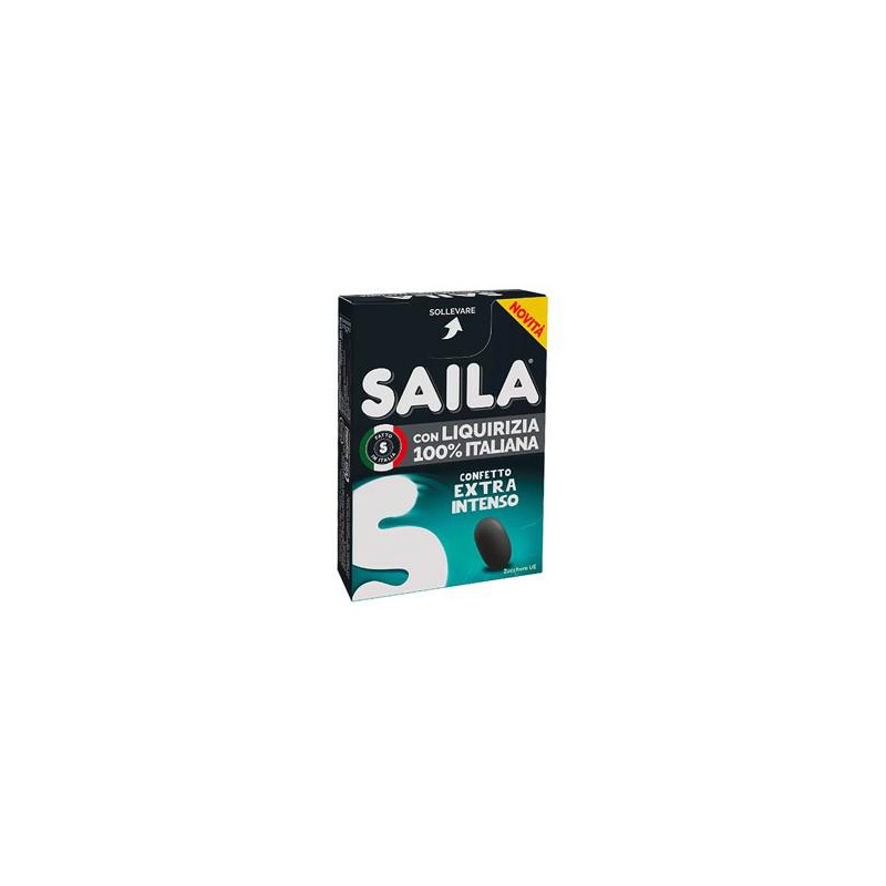 Saila Liquirizia Confetto Extra Intenso Confezione da 16 Astucci da 40 grammi Saila Liquirizia Confetto Extra Intenso Confezione da 16 Astucci da 40 grammi