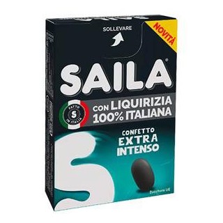 Saila Liquirizia Confetto Extra Intenso Confezione da 16 Astucci da 40 grammi