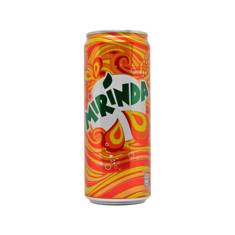Mirinda Aranciata Lattina Sleek cl.33x24