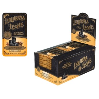 Tronchetti di Liquirizia Leone Senza Zucchero gr.30x24