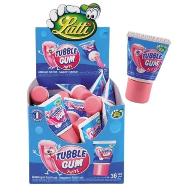 Tubetto Bubble Tubble Gum gr.35x36 Lutti