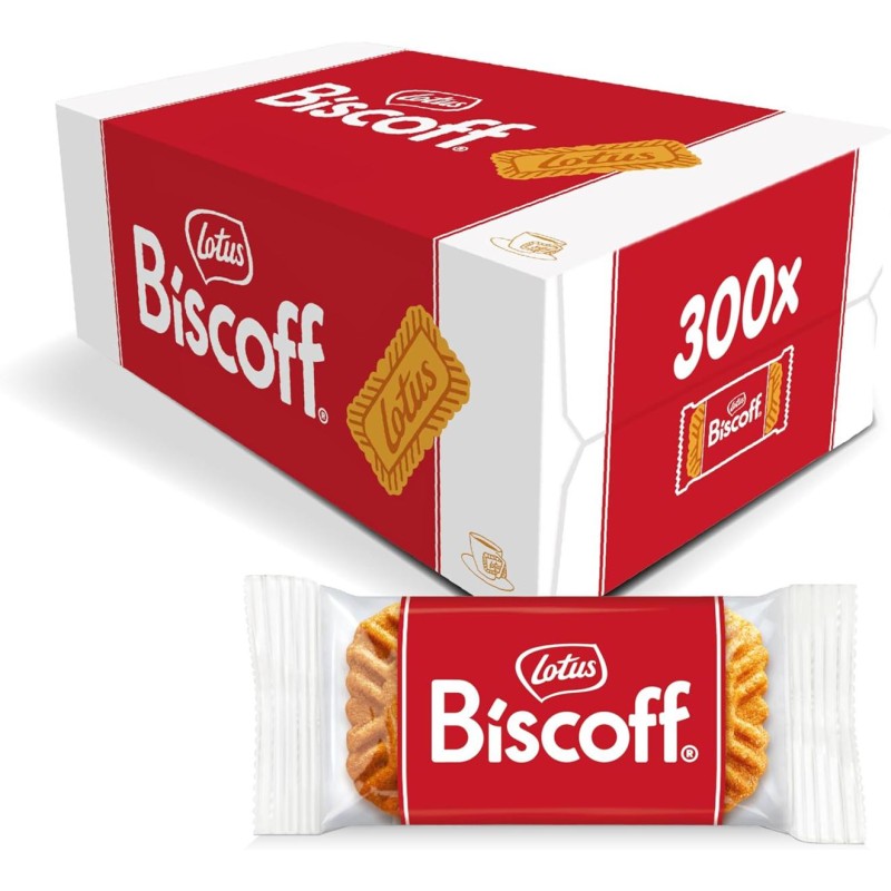 Lotus Biscoff Biscotti Caramellati in confezione da 50 Biscotti