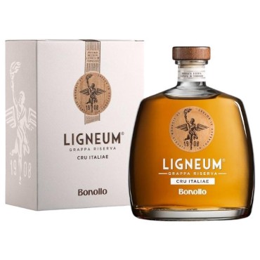 Grappa Of Ligneum Cru Italiae Riserva Tonneaux Bonollo 42% cl.70