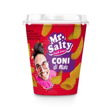 Coni di Mais Bicchiere gr.50 Mr Salty