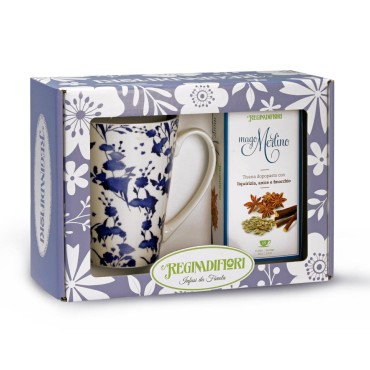 REGINA DI FIORI Tisana MAGO MERLINO | Mug Blue Garden