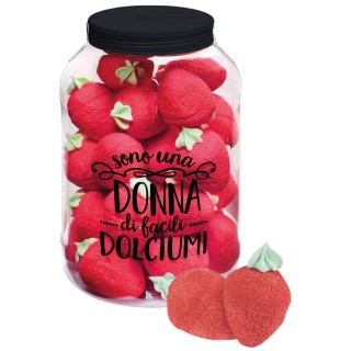 Barattolo XXL Cotone Fragole gr.500