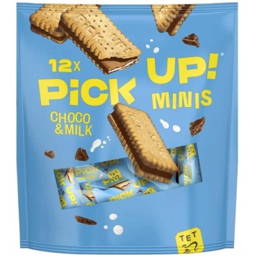 Pick Up! Choco and Milk Minis gr.127x12pz