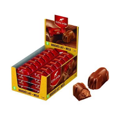 Cote d'Or Bouchee Cioccolatini al Latte Espositore da 48 pz da 25 grammi