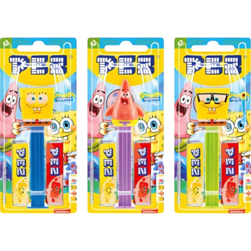 PEZ Spongebob Gioco con Caramelline gr.17 Casa Del Dolce