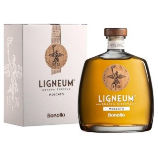 Grappa Of Ligneum Moscato Invecchiata Bonollo 42% cl.70