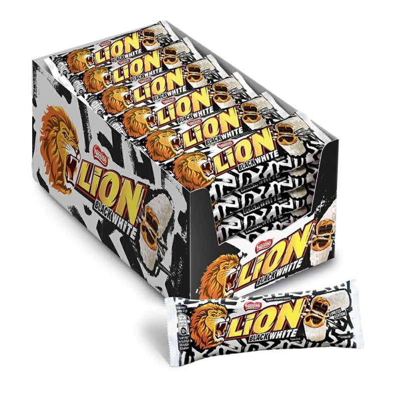Lion Black & White Nestle' gr.42 da 24 barrette