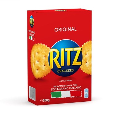 Ritz Original Crackers Salatini Cotti al Forno Scatola 200g