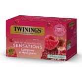Twinings Infuso Aromatizzato Lampone e Melograno Confezione da 20 Filtri