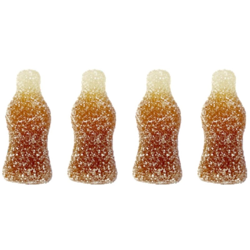 Haribo Bottiglie Cola Medie Effervescenti Caramelle Gommose Gusto Cola Busta da 2 Kg Haribo Bottiglie Cola Medie Effervescenti Caramelle Gommose Gusto Cola Busta da 2 Kg