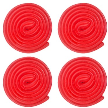 Haribo Rotelle Rosse Caramelle Gommose Gusto Fragola Busta da 2 Kg