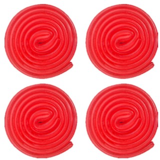 Haribo Rotelle Rosse Caramelle Gommose Gusto Fragola Busta da 2 Kg